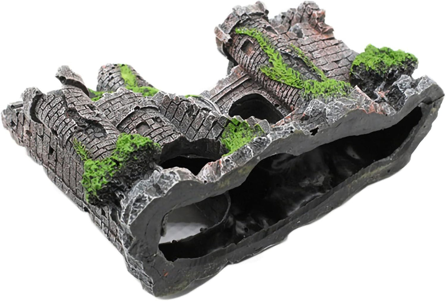 Aquarium Ornaments Resin Castle Decorations Submarine Fish Tank Supplies Accessories Eco-Friendly Fish Tank Creativity Aquarium Ornament Betta Fish Hide Cave